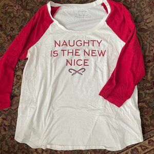 Torrid Naughty is the new nice christmas shirt